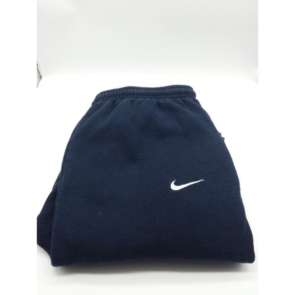 Vintage 90s Nike Men's Track Sweatpants Joggers Size XL Navy Made in Canada - Picture 4 of 9
